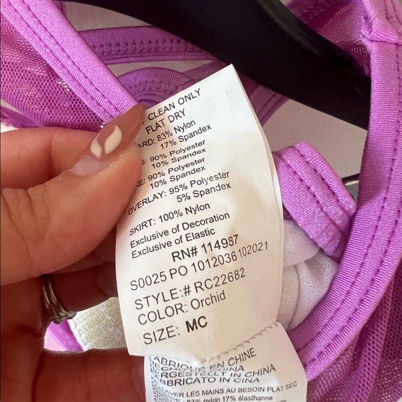 Revolution Dancewear Listen With Your Heart ballet recital costume, Med Child - Picture 8 of 8